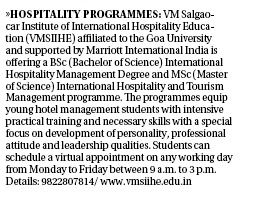 VMSIIHE -Hospitality College India-News